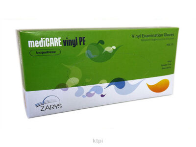 Rękawice Winylowe Bezpudrowe 100 szt. Rozmiar L