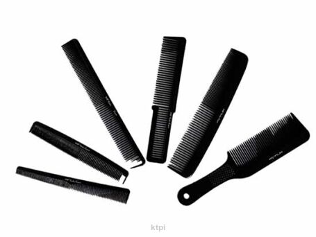 Fox Barber Expert Komplet Grzebieni Etui Jeans