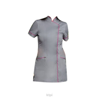 Rena Fartuszek Zapinany Szaro-Różowy Rozmiar 38