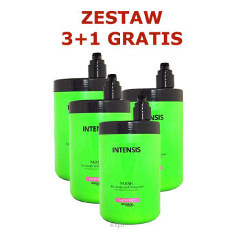 Prosalon Intensis Anti-Frizz Maska Zestaw 3+1 1000