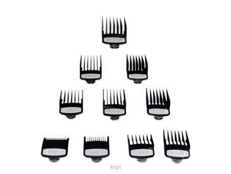 Wahl Nasadki Czarne Metalowe 10 sztuk 1,5-25 mm