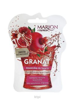 Marion Fit&Fresh Maseczka Do Twarzy Z Granatem