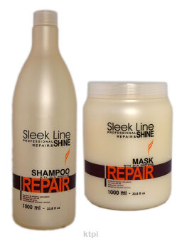 Stapiz Sleek Line Repair Jedwab Szampon + Maska