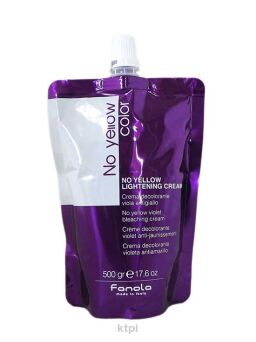 Fanola No Yellow Rozjaśniacz w Kremie 9 Tonów 500g