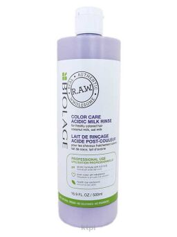 Matrix Biolage Raw Mleczko Pielęgnujące Kolor 500