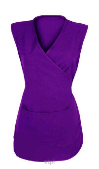 Rena Fartuszek Fryzjerski Fiolet Wiązany Roz.:L/XL